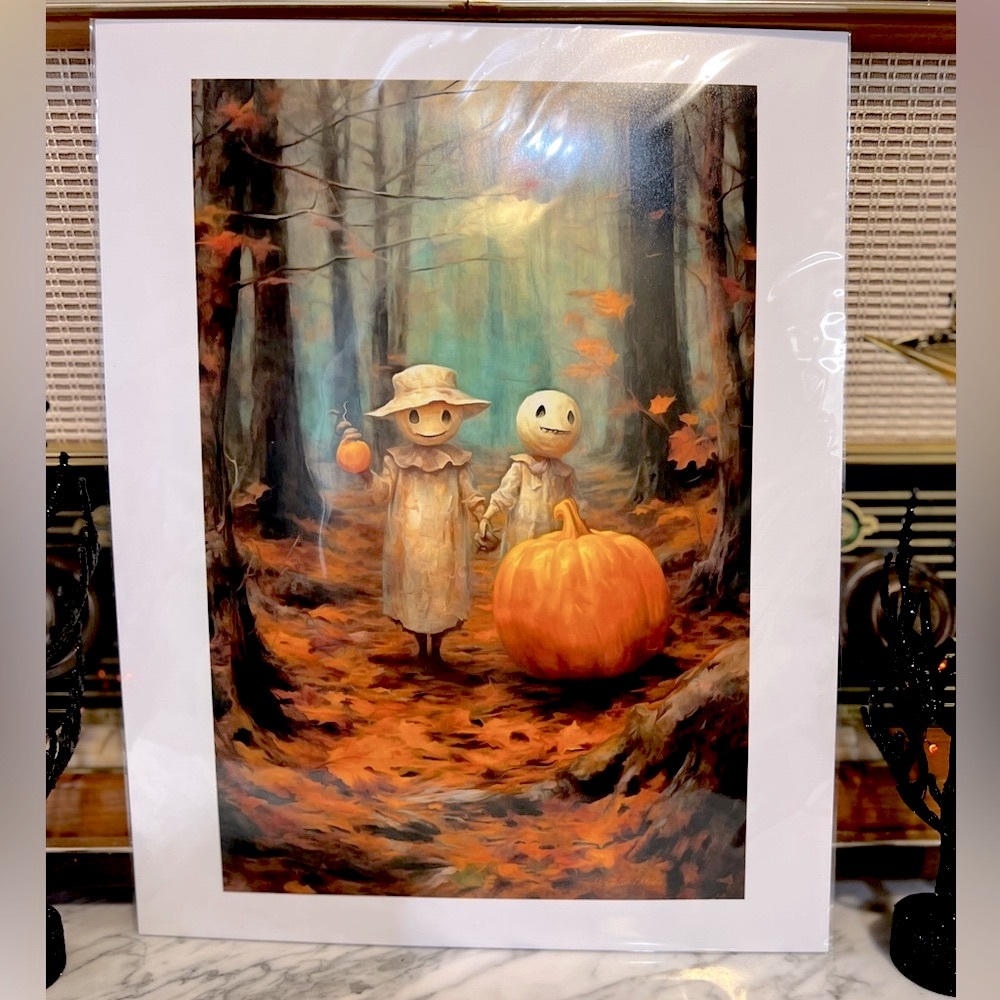 ✨NEW🎃 Halloween Fall 11x14 Poster
